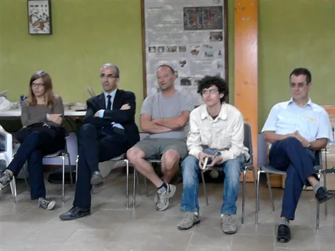 riunione con Alberto Valmaggia (sindaco di Cuneo)