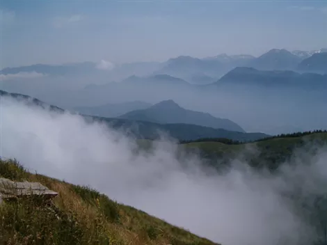 Panorama dal Monte Beccas del Mezzodì
